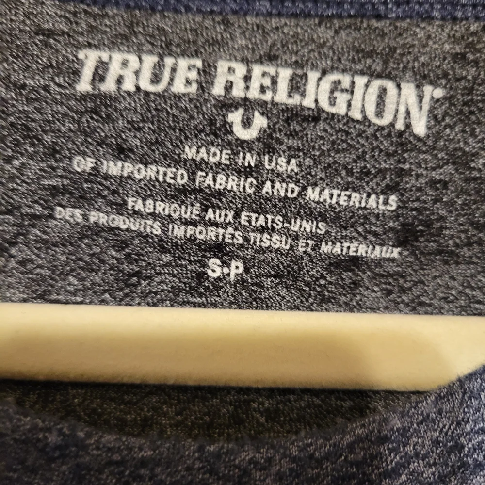 True Religion Heathered Blue T-Shirt